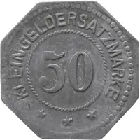 50 Pfennig - Kulmbach Spinnerei