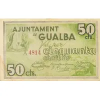 50 Céntimos Gualba