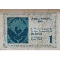 1 Peseta Ripoll