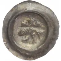 Denier Bracteate - Wencezlaus II medium