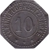 10 Pfennig - Belgern