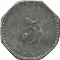 5 Pfennig -Neustadt im Schwarzwald Kantine der Papierfabrik