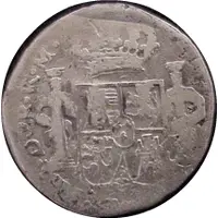 2 Reales - Fernando VII Durango - Royalist Coinage