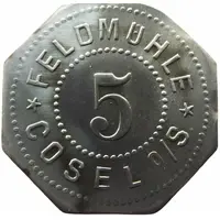 5 Pfennig - Cosel Feldmühle