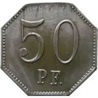 50 Pfennig - Heddernheim Kupfer Werk