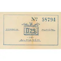 25 Céntimos Almadén