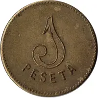 1 Peseta - Cooperativa Obrera Germanor