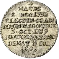 10 Kreuzers - Max Francis Death of the Grandmaster