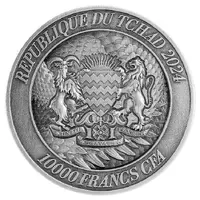 10 000 Francs CFA Decree of the Wooden Dragon