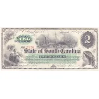 2 Dollars State of South Carolina