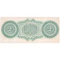 2 Dollars State of South Carolina