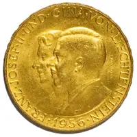 50 Franken - Franz Josef II Franz Josef II and Princess Gina