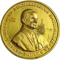 Medal - 3rd National Eucharistic Congress