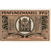 25 Pfennig orange issue