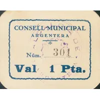1 Peseta Argentera