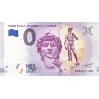 0 Euro - David di Michelangelo - Firenze