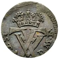 2 Pfennig - Frederick V of Denmark