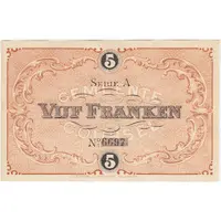 5 Franc - Coursel