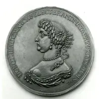 Medal - Marriage of Friedrich Wilhelm and Dorothea Sophie von Schleswig-Holstein-Sonderburg-Glücksburg