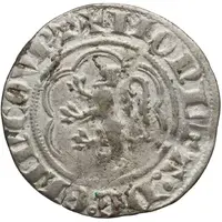 1/2 Groschen - Mary of Brittany