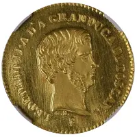 1 Fiorino - Leopoldo II Pattern