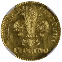 1 Fiorino - Leopoldo II Pattern