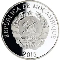 200 Meticais 35 years of Metical, Silver Proof issue