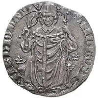 1 Grosso - Bernabò and Galeazzo II Without eagle