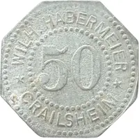 50 Pfennigs - Crailsheim Wilh. Habermeier