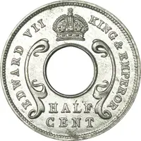 1/2 Cent - Edward VII