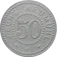 50 Pfennig - Hamborn Zeche Neumühl