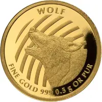 100 Francs CFA Wolf