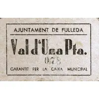 1 Peseta Fulleda