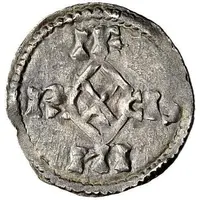 Denier - Henry I Konstanz mint