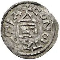 Denier - Henry I Konstanz mint