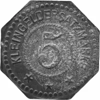 5 Pfennigs - Ansbach K.B. Hoflieferant Friedrich Graf