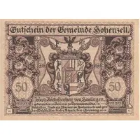 50 Heller Hohenzell