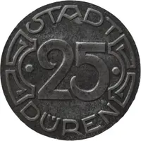 25 Pfennigs - Düren