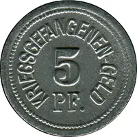 5 Pfennig - Traunstein Zivilgefangenenlager