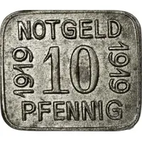 10 Pfennig - Grünberg