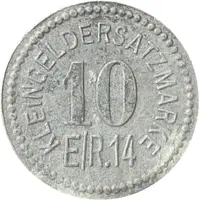 10 Pfennigs - Grafenwöhr TR. ÜB. PL. E/R. 14