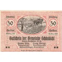 50 Heller Schönbichl