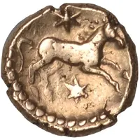 Gold 1/4 Stater - Eppillus Eppillus Crescent