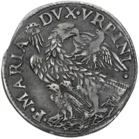 Grosso - Francis Maria I Pesaro, eagle