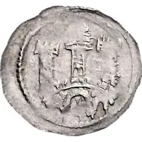 Denier - Adalbert III of Bohemia