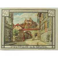 50 Pfennig Townscape Series