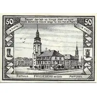 50 Pfennig Städtische Sparkasse