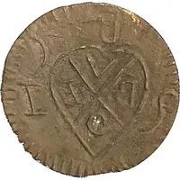 1/2 Stuiver Tin imitation