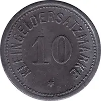 10 Pfennig - Darmstadt