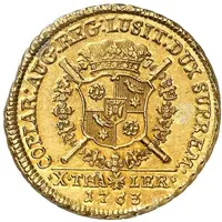 10 Thalers - William Frederick Ernest